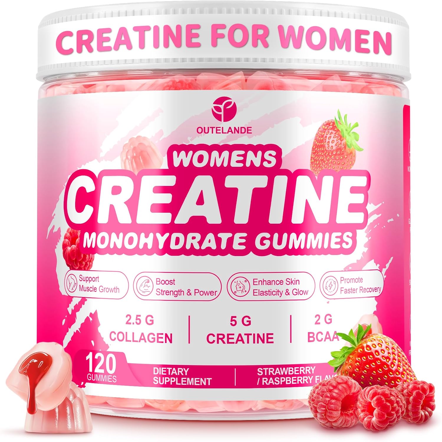 OUTELANDE Women's Creatine Gummies